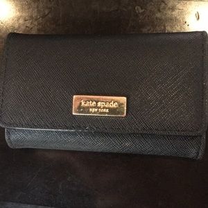 Kate Spade key chain/ card slot holder
